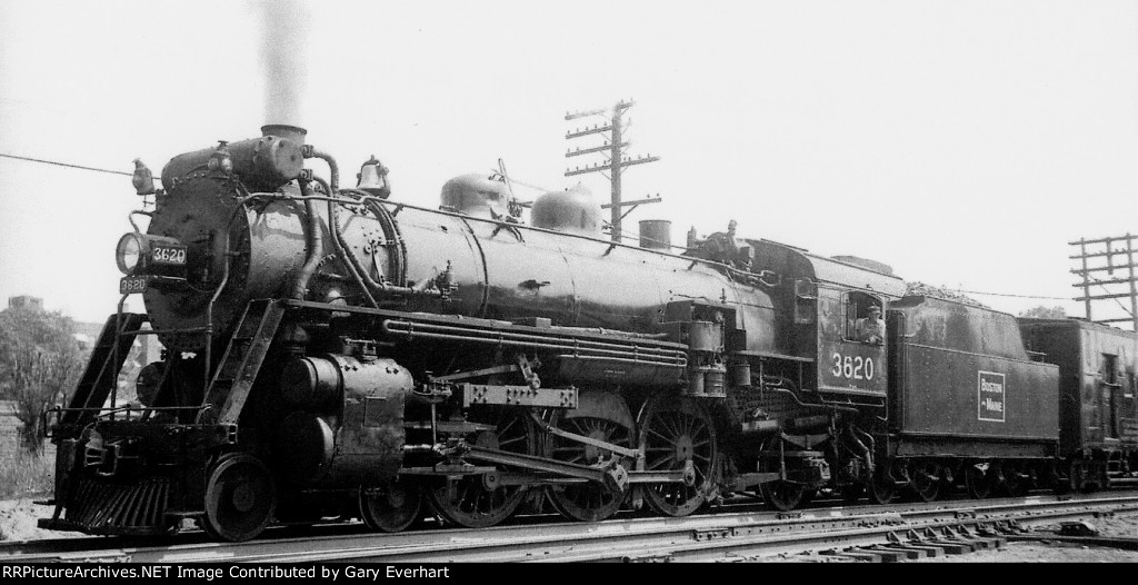 BM 4-6-2 #3820 - Bostoon & Maine